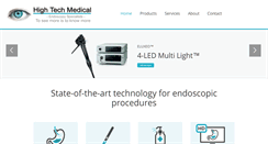 Desktop Screenshot of hightechmedical.co.za